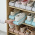 Double Layer Shoe Support Bedroom Second Gear Adjustment Home Dormitory Artifact Storage Slippers Shoes Cabinet Shoes