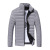 2020 Winter Menswear Coat plus Fertilizer XL Stand-up Collar All-Match Solid Color Men's Coat
