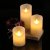 Factory Direct Sales LED Electronic Candle Light Cylindrical Buddha Lamp Wedding Celebration Decoration Candle Simulation Candle Lamp