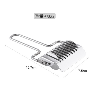 Multi-Functional Tagliolini Cutter Household Stainless Steel Noodle Cutting Household Handmade Noodle Maker Kitchen Gadget