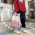 2020 New Canvas Backpack Female Korean Style Fresh Schoolbag for Junior High School Students Primary School Students Cute School Backpack