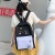 2020 New Korean Style Contrast Color Backpack Four-Piece Outdoor Travel Computer Backpack Middle School and College Schoolbag