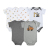 Newborn Baby One-Piece Clothes Summer New Five-Piece Cotton Triangle Rompers Baby's Romper European and American Cartoon