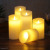 Factory Direct Sales Electric Candle Lamp LED Candle Buddha Lamp Cylindrical Christmas Halloween Lighting Home Wedding Props