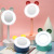 Factory Direct Sales Cartoon Led Makeup Beauty Mirror Table Lamp Internet Celebrity Dressing Table Portable Folding Fill Light Table Lamp for Women