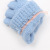New Trend Winter Children's Half Finger Thermal Gloves Strawberry Pattern Travel Gloves for Boys and Girls Factory Direct Sales