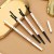 Internet Celebrity Small Gold Bar Double-Headed Eyebrow Pencil Ultra-Fine Small Gold Chopsticks Waterproof Sweat-Proof Long Lasting Non Smudge Smear-Proof Makeup Natural Misty Eyebrow