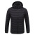 Zone 2 Zone 4 Smart Heating Cotton-Padded Jacket Men's Korean-Style Slim-Fit Charging Cotton-Padded Clothes Hooded USB Electric Jacket Warm Coat Tide