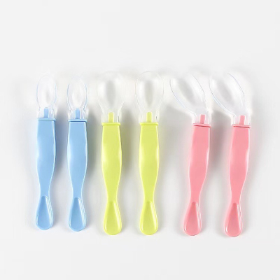 Baby Silicone Double-Headed Spoon Kit