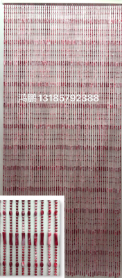 Household Hanging Curtain Toilet Feng Shui Curtain Crystal Bead Curtain Door Curtain Mosquito and Fly Proof Curtain Bedroom Kitchen Curtain