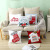Gm155 Christmas Peach Skin Fabric Pillow Cover 2020 New Amazon Hot Household Goods Sofa Cushion Cover Customization