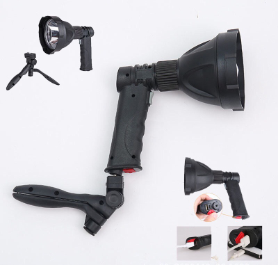 L2 Highlight Zoom Flashlight with Bracket Charging Mobile Emergency Miner's Lamp Floodlight Remote Shooting Gun Probe