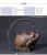 Zang Wangtang Japan Imported Handmade Uncoated Cast Iron Kettle Boiled Water Teapot White Muscle Three Feet Golden Toad Iron Pot