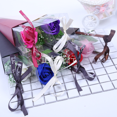Factory Direct Sales Single Hollow Rose Hand Gift Festival Gift Valentine's Day Gift Small Wholesale Price Affordable