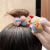 Autumn and Winter New Cute Strawberry Hair Ball Hair Rope Female Korean Ins Girls Fruit Hair Band Hair Rope Mori Women's Hair Accessories