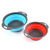 Factory Direct Sales round Folding Drain Basket Retractable Fruit Basket Rice Basket Plastic Basket for Kitchen Tools