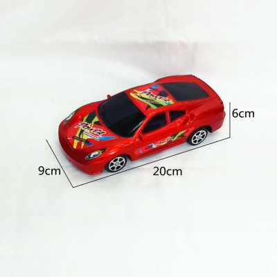 Bagged Children's Plastic Toys Inertial Spray Paint Racing Toys