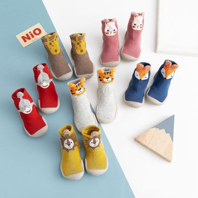 Animal Style Three-Dimensional Socks Children's Floor Socks Non-Slip Baby Cute Cartoon Soft Bottom Socks