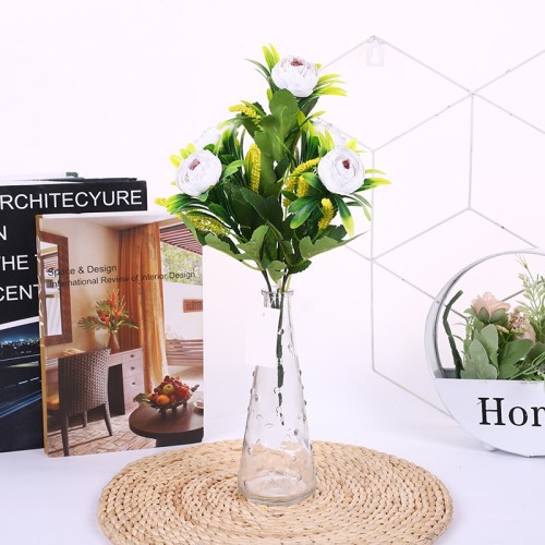 factory direct sales simulation rose perianth wedding candies box bud decorative accessories vintage tea bud bouquet