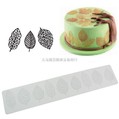 Fondant Lace Leaves Silicone Pad Cake Lace Decoration Mold Baking Mold