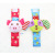 Skkbaby Cotton Baby Products Piggy Puppy Cute Animal Wrist Bell Bell Socks Factory Direct Sales