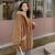New Autumn and Winter Korean Style Casual Sweatshirt Mid-Length Hooded Faux Fur Coat Women's Wear Parka Loose Plush
