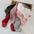 Korean Style Combed Cotton Double Needle Vertical Stripe Children's Leggings Baby Socks Flower Button Baby Pantyhose