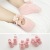 Korean Style Thin Cotton Hole Hollow-out Low Top Socks Baby Infant Floor Socks Lace Bowknot Socks 3 Pairs Set