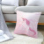 Gm003 Popular Household Supplies Purple Unicorn Pillow Cover Cartoon Peach Skin Fabric Sofa Cushion Cover Customizable