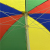 120cm Beach Umbrella 48-Inch Beach Umbrella Colorful Stitching Sun Umbrella