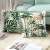 Gm073 Sofa Pillow Cases Nordic Green Plant Cushion Cover Office Throw Pillowcase Amazon Hot