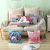 INS Nordic Style Pink Cute Unicorn Household Supplies Peach Skin Sofa Pillow Cases Office Cushion Cover