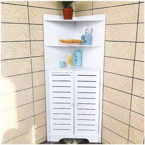 toilet side cabinet corner bathroom locker waterproof floor cabinet sitting room cabinet corner storage cabinet