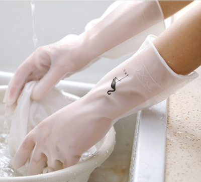 Household Dishwashing Gloves Cleaning Sanitary Gloves Nitrile Pvc Gloves Industrial Gloves