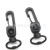 Factory Direct Sales 15mm Mini Small Hook Mobile Phone Lanyard Swivel Hook Plastic Black Small Mini Hook