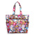 New Big Bags Nylon Canvas Bag Waterproof Shopping Bag Large Capacity Floral Single Shoulder Handbag Women's Bag Mom Bag