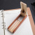 Factory Direct Sales Creative Color Matching Folding Flip Wooden Pencil Case High-End Single Solid Wood Steel Pencil Case Wholesale Customization