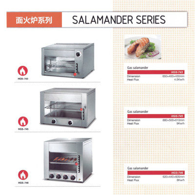 Commercial Drop-down Electric Stove Stove Surface Fire Barbecue Oven Stainless Steel Western-Style Surface Fire Oven