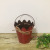 Factory Direct Sales Creative Zakka Distressed Metal Pots Iron Wavy Edge Handle Multi-Meat Flower Pot