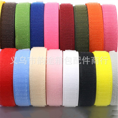 Factory Direct Sales Clothing Child and Mother Sticky Banner Velcro High Frequency Velcro Environmental Protection Adhesive Velcro