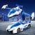 New Electric Stunt Deformation Police Car Boy Toy Racing Car Car Light Music Kids