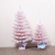 Pink Green Christmas Tree 60cm 90cm Desktop Decoration Hotel Shopping Window Christmas Decoration