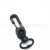 Factory Direct Sales 15mm Mini Small Hook Mobile Phone Lanyard Swivel Hook Plastic Black Small Mini Hook