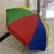 120cm Beach Umbrella 48-Inch Beach Umbrella Colored Mosaic Sun Umbrella