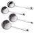 Restaurant Stainless Steel Soup Ladle Perforated Ladle Hot Pot Frying Filter Colander Cooking Soup Spoon Kitchen Utensils Factory Wholesale