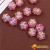 Colorful Transparent Acrylic Large Hole Beads DIY Wig Extension Beads Punk Hair Accessories Hair Accessories