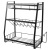 A Variety of Iron Three-Layer Seasoning Rack Kitchen Supplies Storage Rack Household Countertop Organizing Rack Seasoning Rack