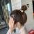 Korean Style Retro Czech Water Drill Head Rope Net Elegant Rubik's Cube Hair Ring Ins Hair Band Mori Girl's Hair Rope