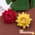 DIY Simulation Flannel Rose Perianth Flower Corsage Ornamental Flower Shooting Props Festive Ornamental Flower