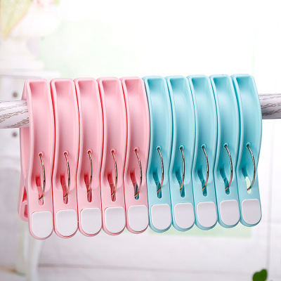 Currently Available Wholesale Thick Pp Plastic Powerful Clip Cotton Quilt Clip Queen Windproof Clip Large Flexicoil Spring Clip 5 Pack